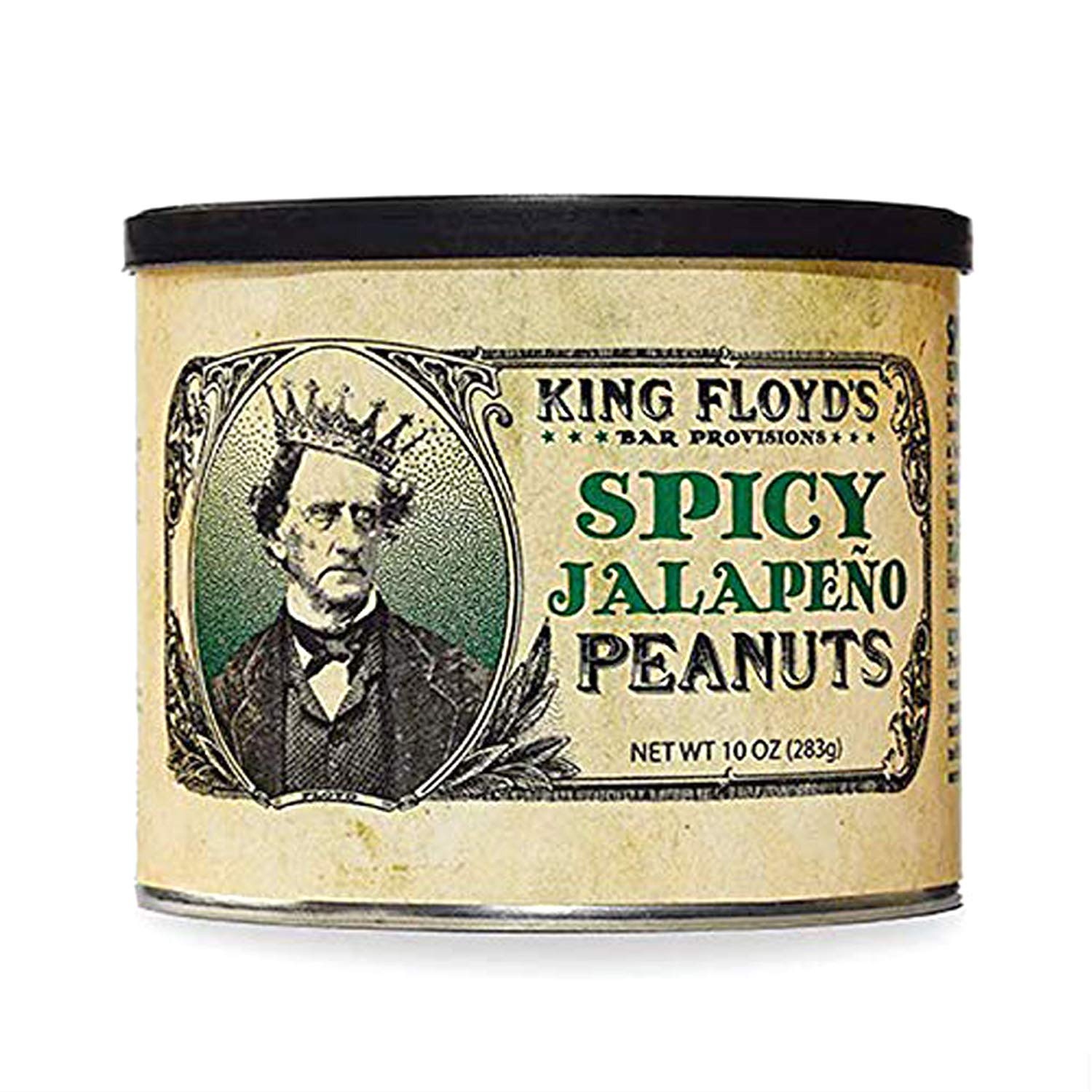 King Floyd's Spicy Jalapeno Virgginia Peanuts 10oz