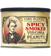 King Floyd's Spicy Smoked Virginia Peanuts 10oz