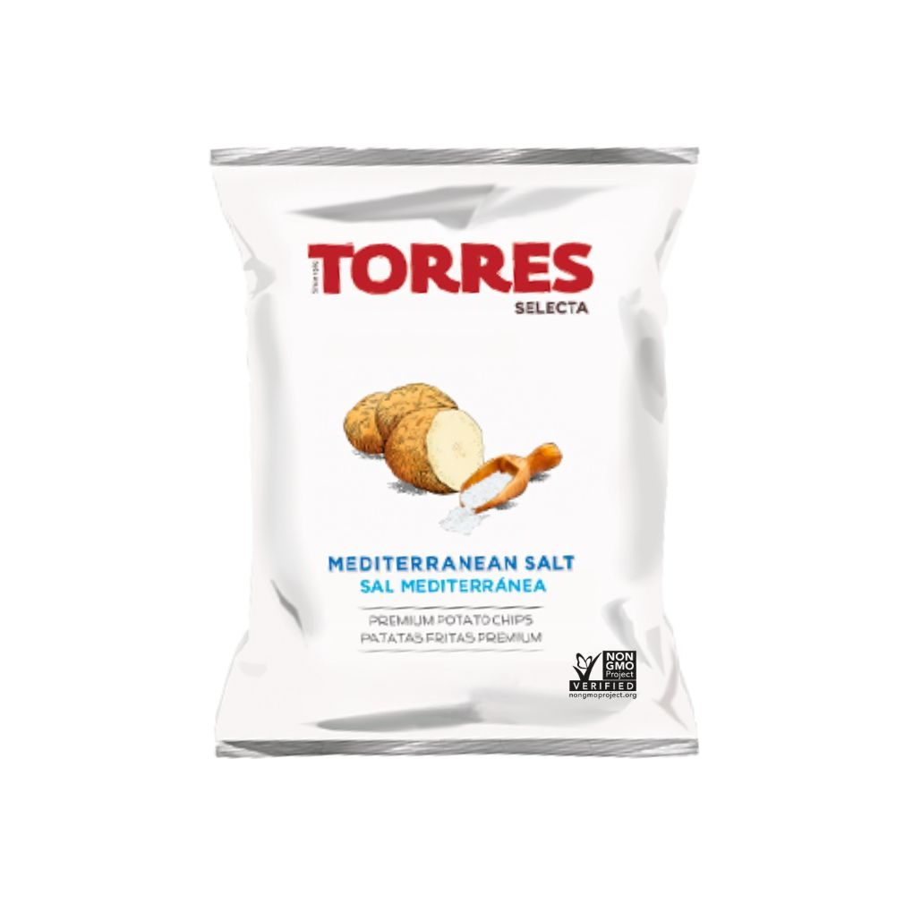 Torres Mediterranean Salt Potato Chips 1.76oz
