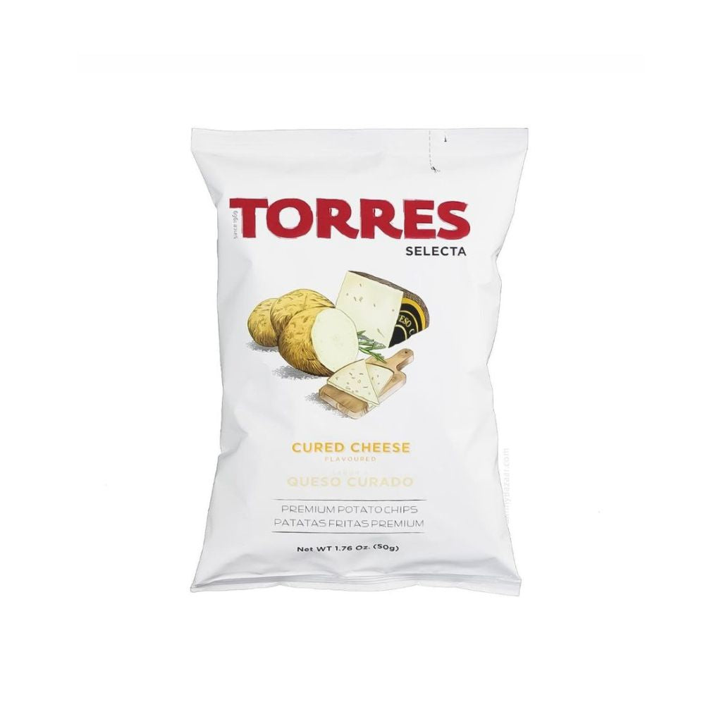 Torres Cured Cheese Flavoured Potato Chips 1.76oz