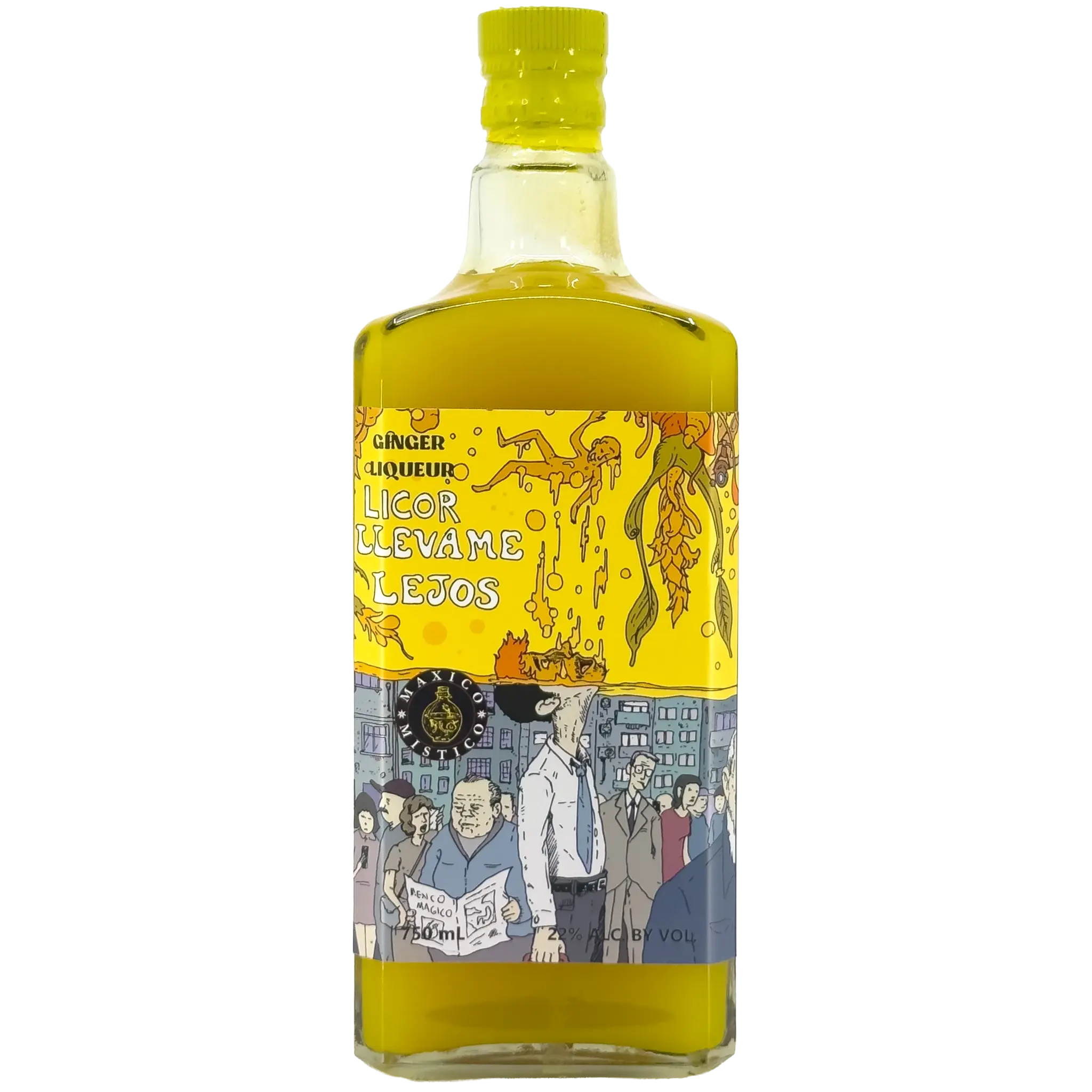 Maxico Mistico "Licor Llevame Lejos" Ginger Liqueur 750ml