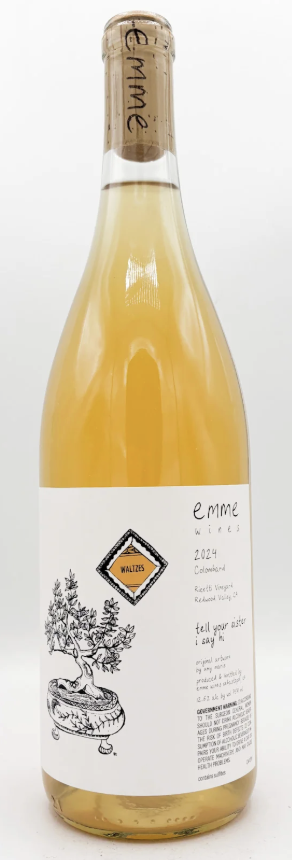Emme "tell your sister i say hi" Ricetti Vineyard Redwood Valley 2024 750ml