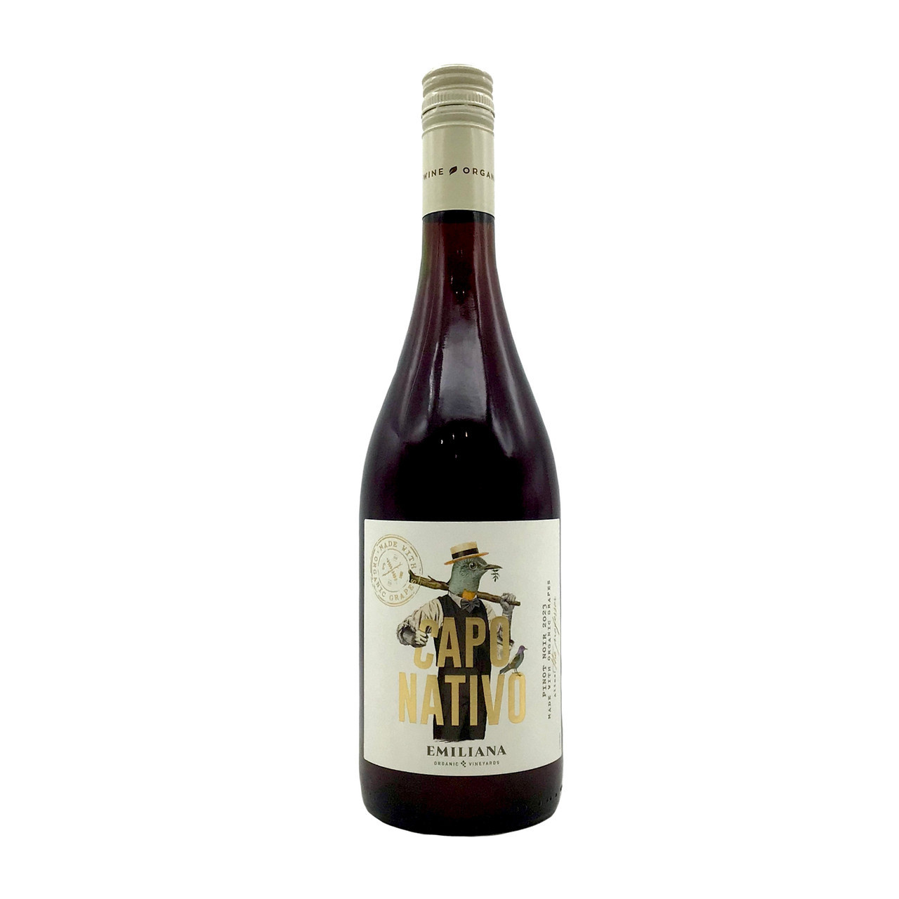Capo Nativo "The Professor" Pinot Noir Valle del Bio Chile 2021 750ml
