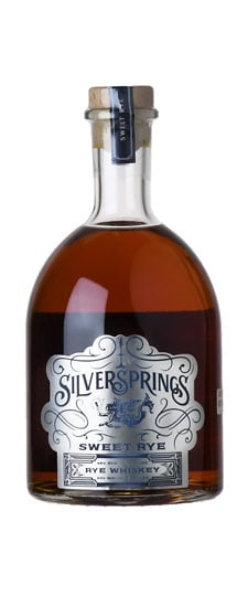 Silver Springs "Sweet Rye" Rye Whiskey 750ml