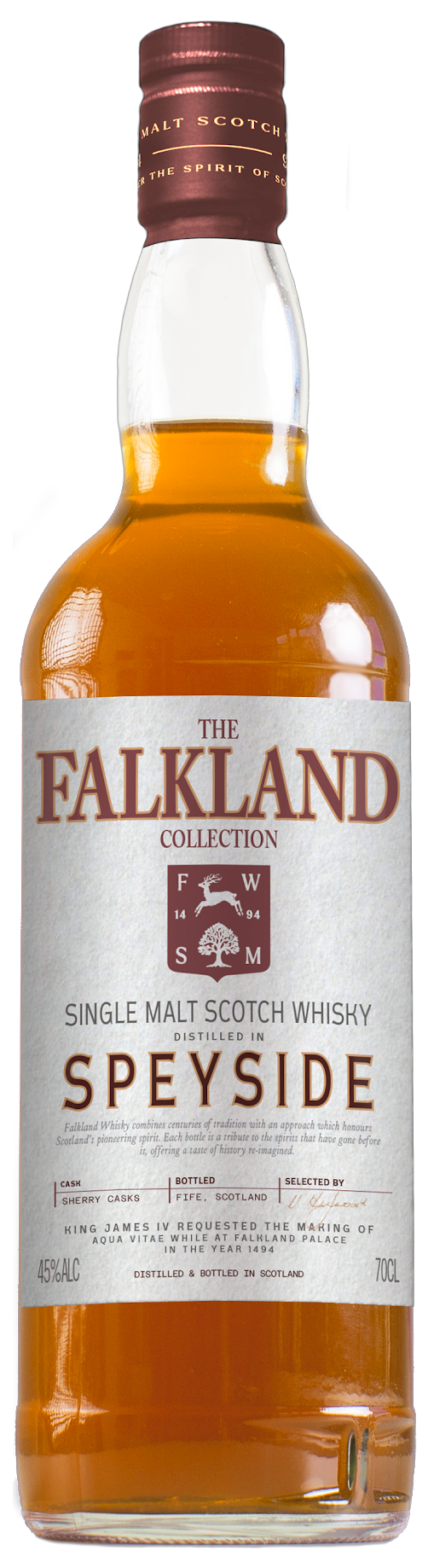 The Falkland Collection Speyside Single Malt Scotch Whisky 700ml