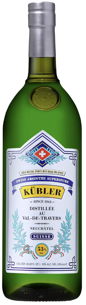Kubler Absinthe Superieure Neuchatel 1L