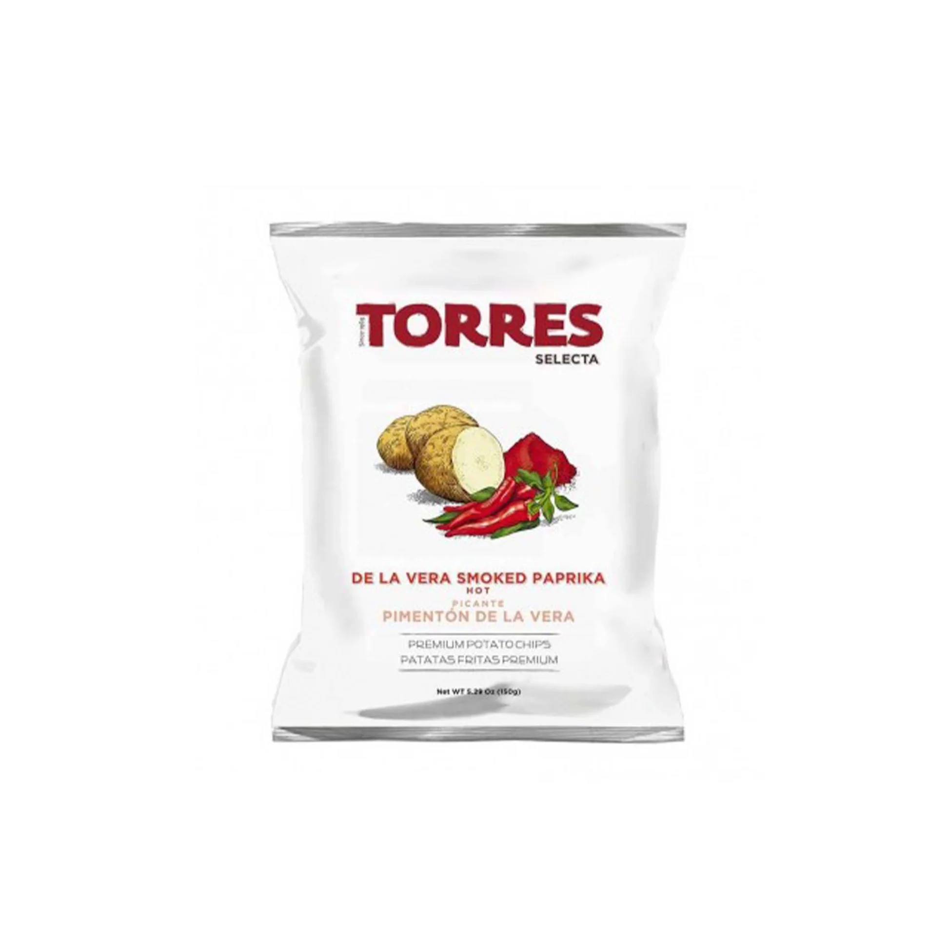 Torres De La Vera Smoked Paprika Chips 50g