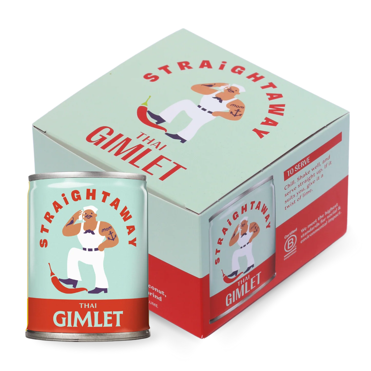 Straightaway "Thai Gimlet" 100ml 4pk