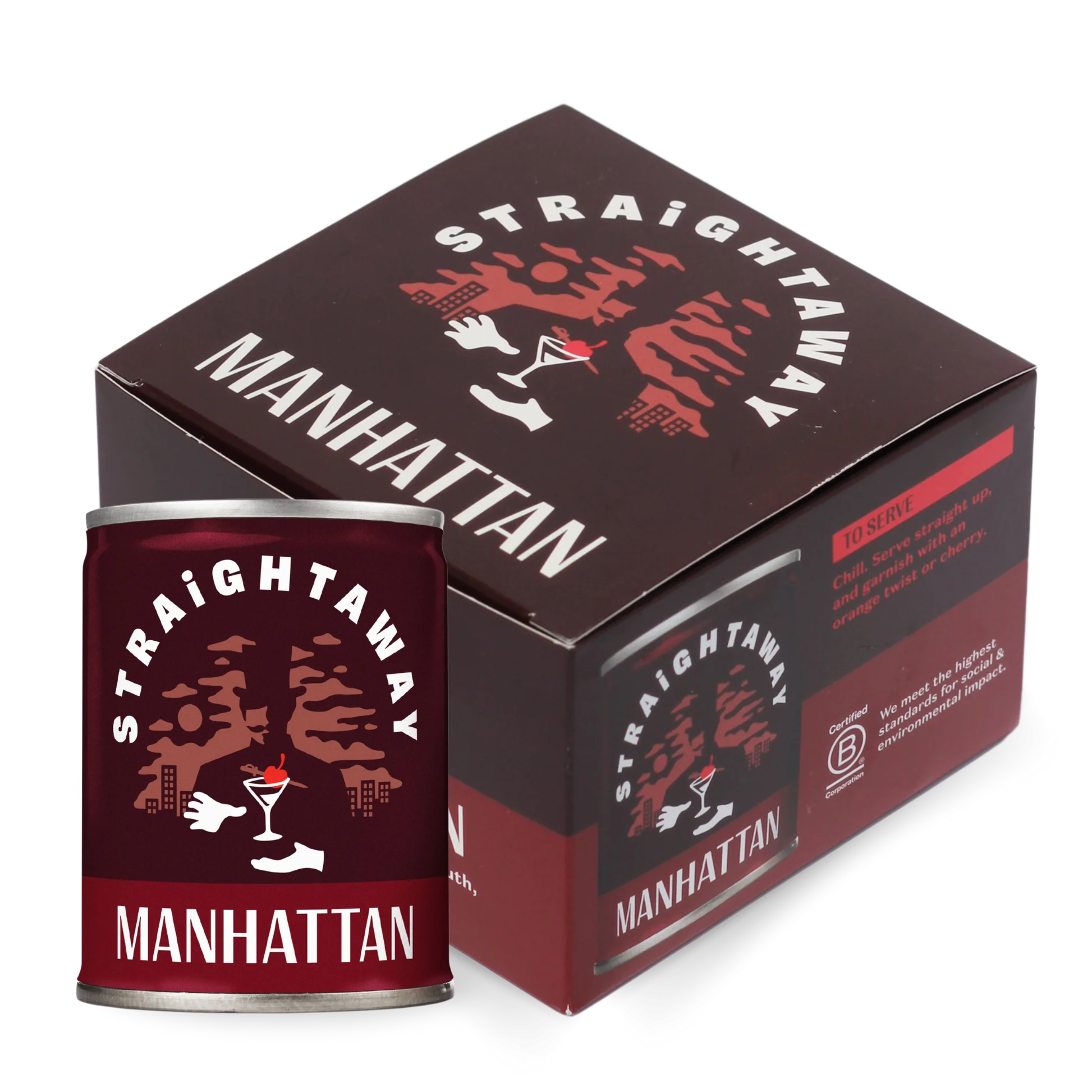 Straightaway "Manhattan" 100ml 4pk