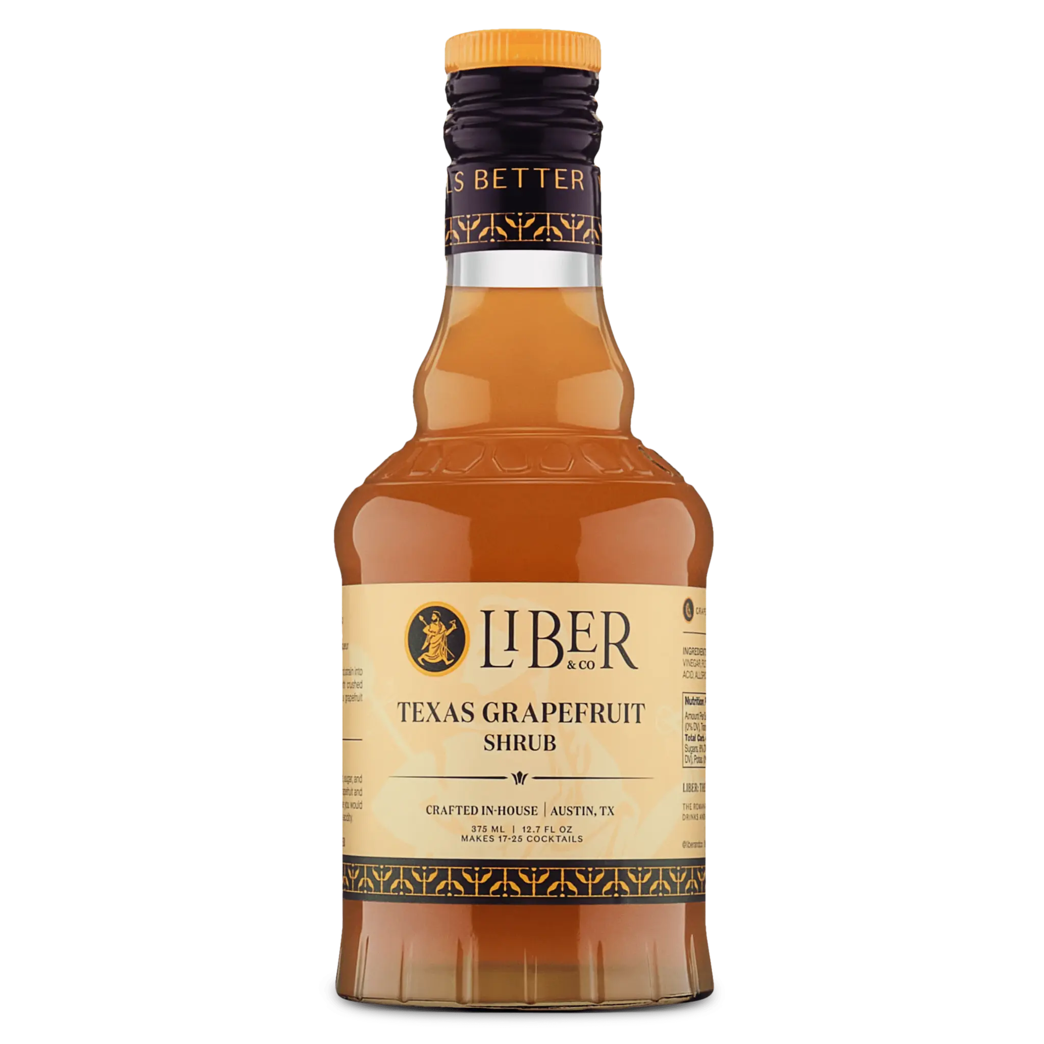 Liber & Co. Texas Grapefruit Shrub 375ml