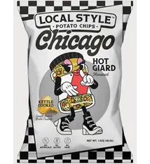 Local Style Potato Chips "Hot Giard Flavored" Potato Chips 1.65oz