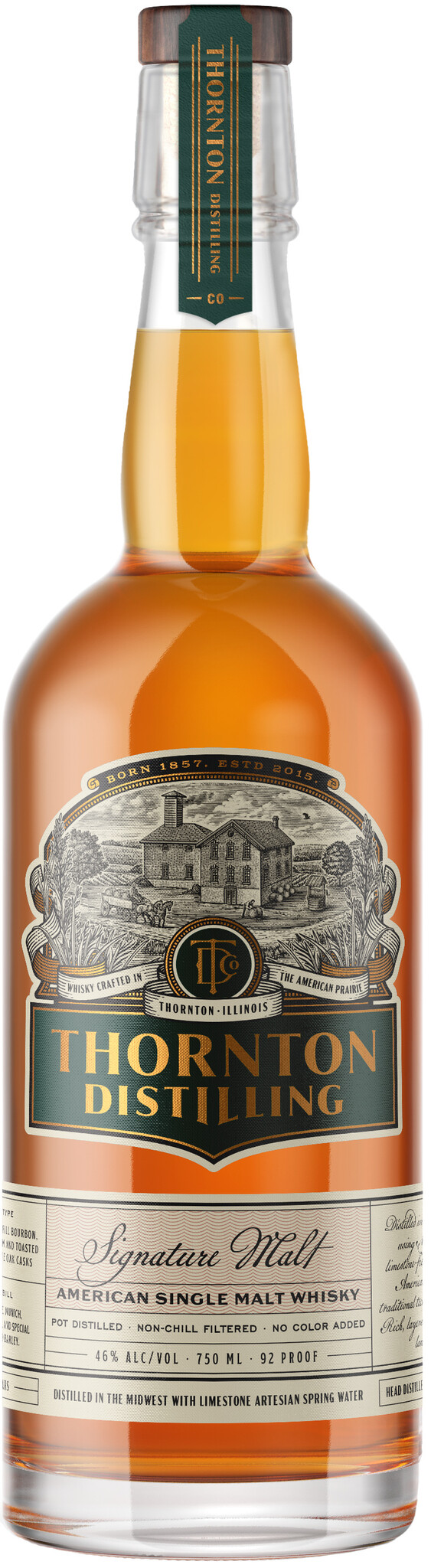Thornton Distilling "Signature Malt" American Single Malt Whisky 750ml