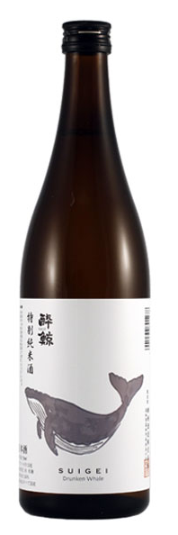 Suigei "Drunken Whale" Tokubetsu Junmai Sake 720ml