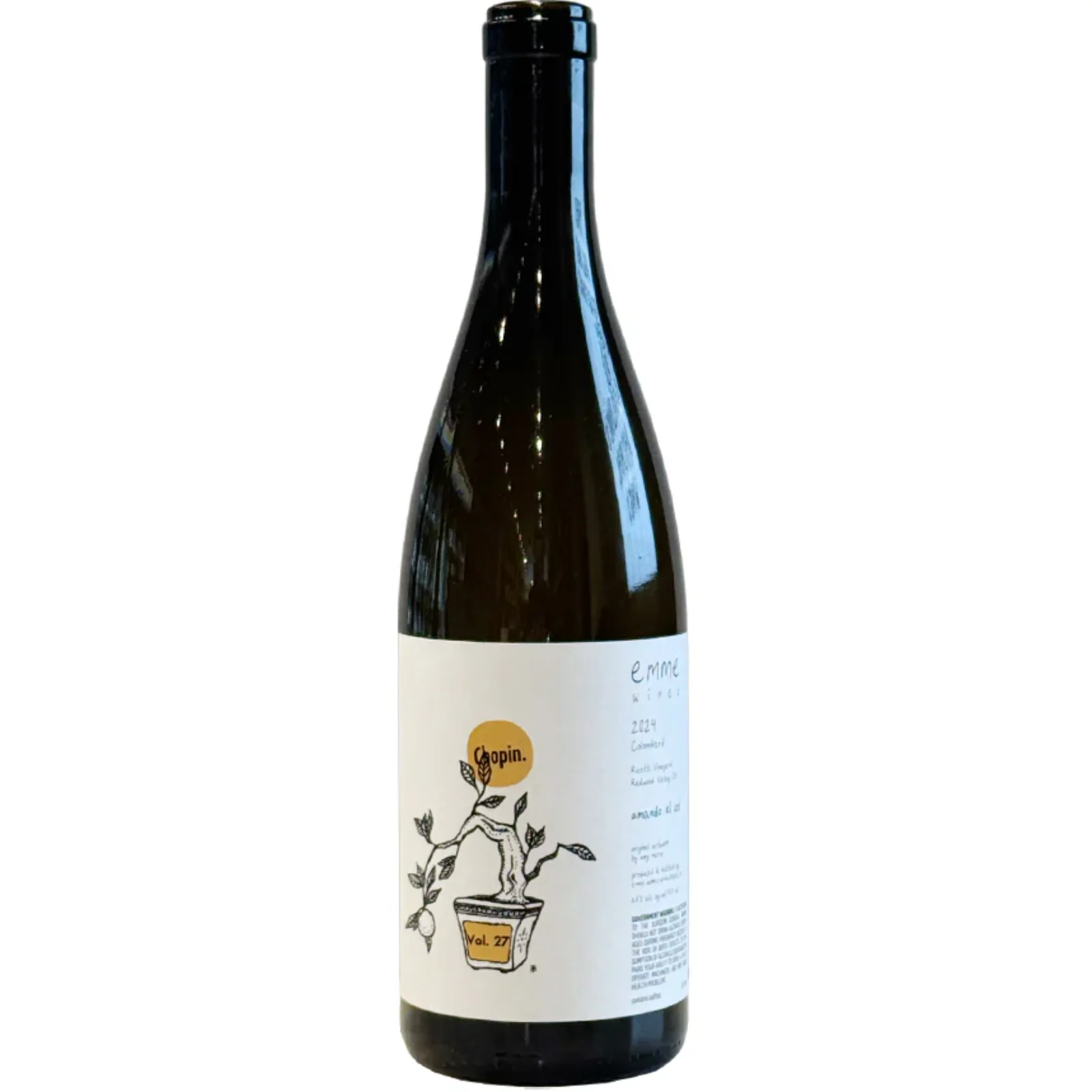 Emme "amando el sol" Colombard Ricetti Vineyard Redwood Valley 2024 750ml