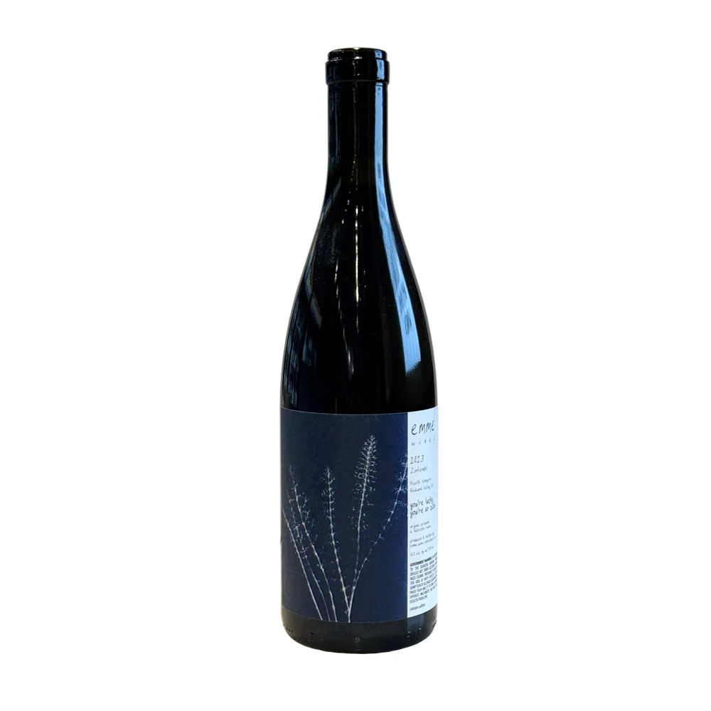 Emme "You're Lucky You're So Cute" Zinfandel Ricetti Vineyard Redwood Valley 2023 750ml