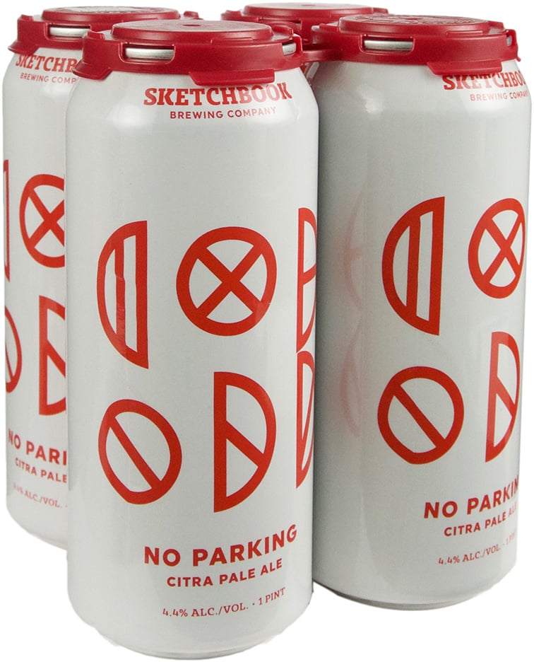Sketchbook Brewing "No Parking" Citra Pale Ale 16oz 4pk