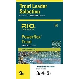RIO Products Powerflex Trout Leader Selection