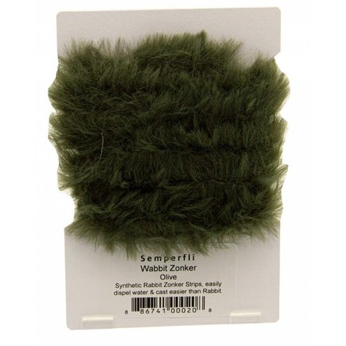 Semperfli Semperfli Synthetic Rabbit Zonker Strips Semperfli Semperfli Synthetic Rabbit Zonker Strips