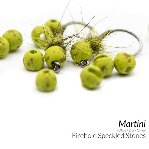 Firehole Outdoors Firehole Speckled Tungsten Slotted Beads