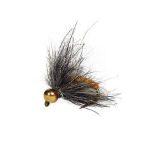 Holly Flies MH Hydropyche Orange Caddis Larva with Brass Bead Holly Flies MH Hydropyche Orange Caddis Larva with Brass Bead