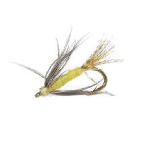 Holly Flies Soft Hackle Sulphur Dun Yellow Emerger Holly Flies Soft Hackle Sulphur Dun Yellow Emerger