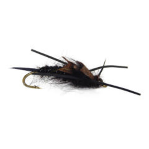 Blk Bead Stone-Rubber Legs Blk Bead Stone-Rubber Legs