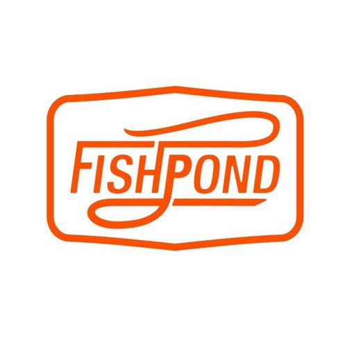 Fishpond Thermal DieCut Double Sticker Orange Fishpond Thermal DieCut Double Sticker Orange