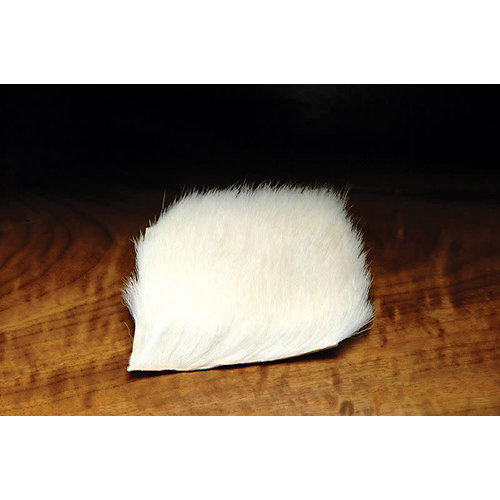 Hareline Hareline Calf Body Hair White Hareline Hareline Calf Body Hair White