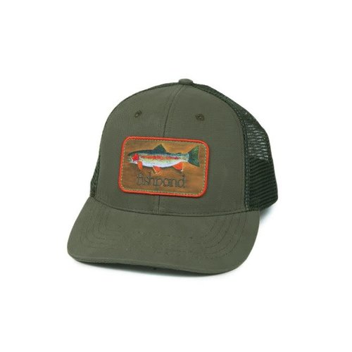 Fishpond Fishpond Rainbow Trout Hat- Olive Fishpond Fishpond Rainbow Trout Hat- Olive