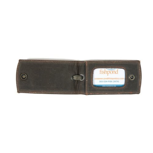 Fishpond Field Luggage Tag- Peat Moss Fishpond Field Luggage Tag- Peat Moss