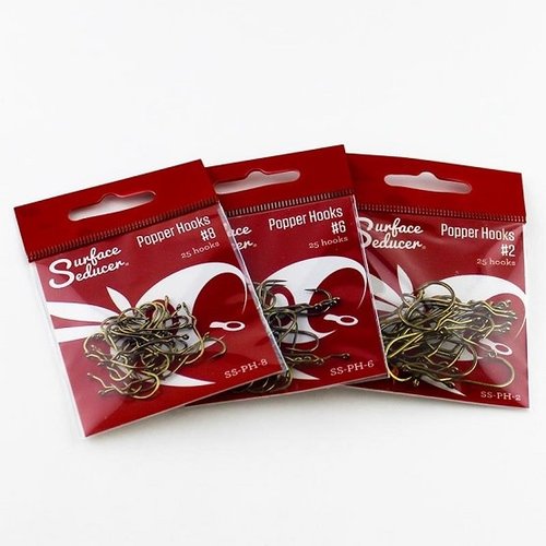 Surface Seducer Surface Seducer® Popper Hooks Surface Seducer Surface Seducer® Popper Hooks