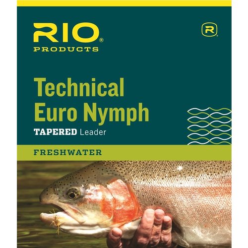 RIO Products Technical Euro Nymph Leader W/ Tippet Ring RIO Products Technical Euro Nymph Leader W/ Tippet Ring