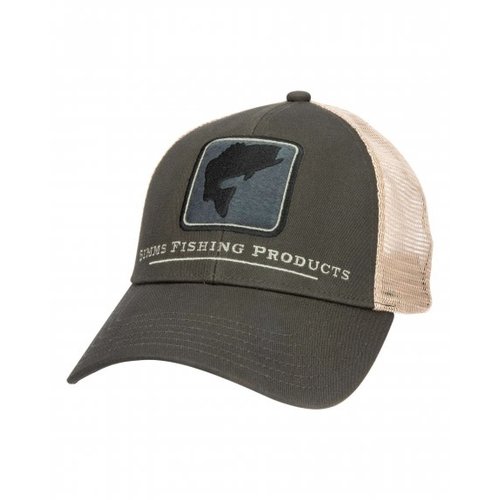 Simms Fishing Products Simms Bass Icon Trucker Hat - Foliage Simms Fishing Products Simms Bass Icon Trucker Hat - Foliage