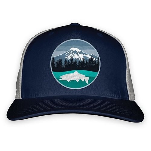 RepYourWater RepYourWater Volcanic Trout Low Profile Hat RepYourWater RepYourWater Volcanic Trout Low Profile Hat
