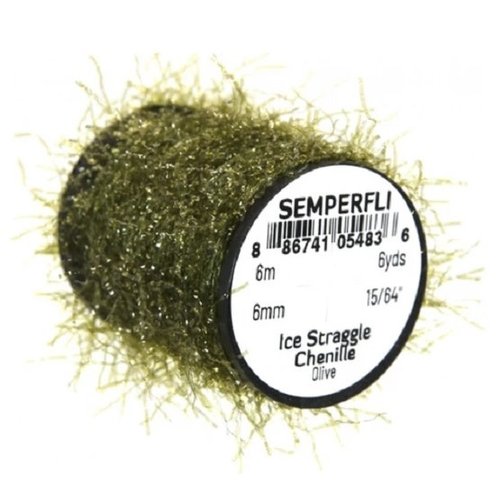 Semperfli SemperFli Ice Straggle Chenille Semperfli SemperFli Ice Straggle Chenille
