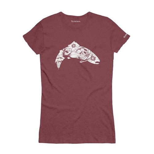 Simms Fishing Products W's Anderson Floral Trout T-Shirt Simms Fishing Products W's Anderson Floral Trout T-Shirt