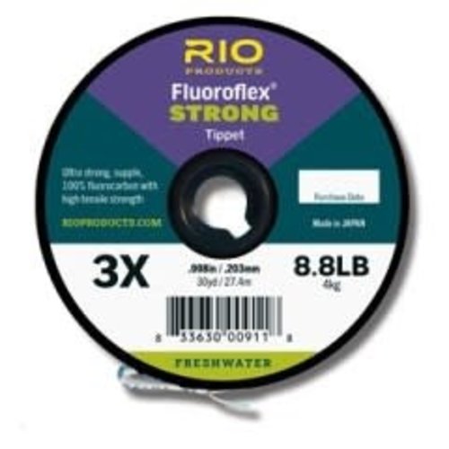 RIO Products Fluoroflex Strong Tippet (30yd Spool)