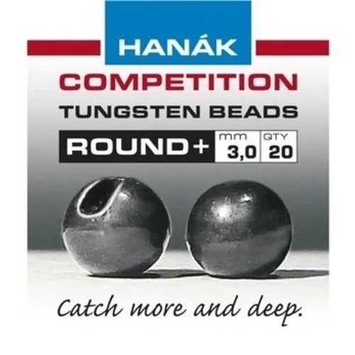 Hanak Hanak Round+ Slotted Tungsten Beads Hanak Hanak Round+ Slotted Tungsten Beads