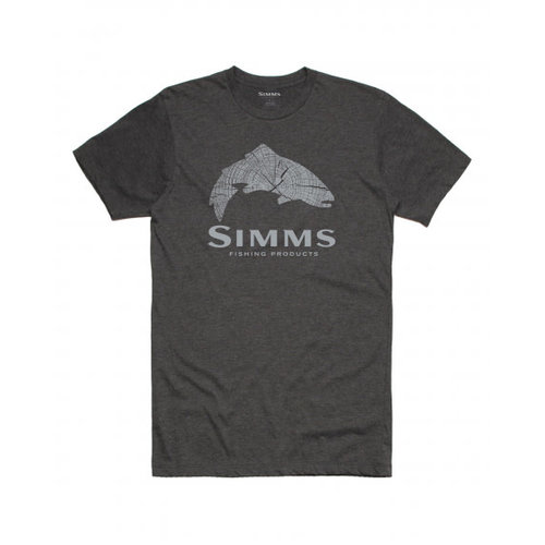 Simms Fishing Products M's Wood Trout Fill T-Shirt