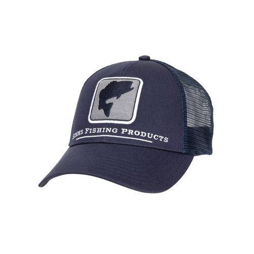 Simms Fishing Bass Icon Trucker Hat Simms Fishing Bass Icon Trucker Hat