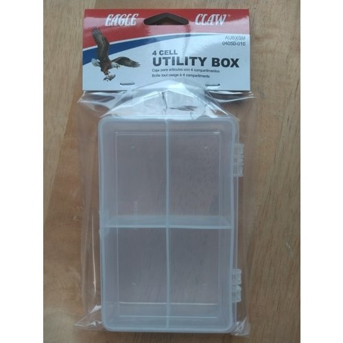 Eagle Claw Eagle Claw 4-Cell Utiltity Box Eagle Claw Eagle Claw 4-Cell Utiltity Box