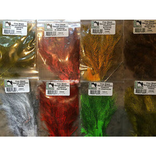 Hareline Hareline Fine Barred Marabou Feathers Hareline Hareline Fine Barred Marabou Feathers