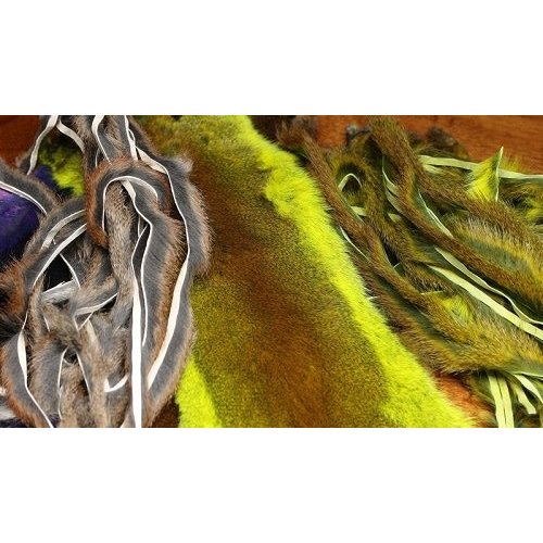 Hareline Complete Micro Stripped Pine Squirrel Hide Hareline Complete Micro Stripped Pine Squirrel Hide