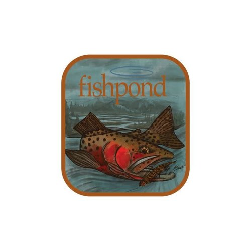 Fishpond Drop Off Sticker 5" Fishpond Drop Off Sticker 5"