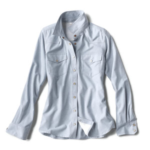 Orvis Womens Western Breeze Tech Chambray Shirt