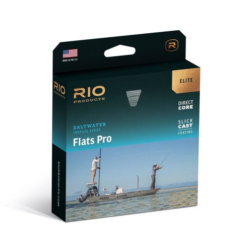 RIO Products Flats Pro Elite Fly Line Aqua/Orange/Sand RIO Products Flats Pro Elite Fly Line Aqua/Orange/Sand