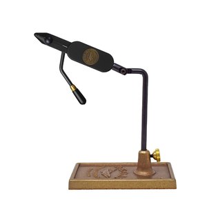 Regal Engineering Medallion Fly Tying Vise - Big Game Head/Traditional Bronze Base