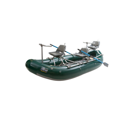 Outcast PAC 1400 Inflatable Fishing Raft w/ Frame