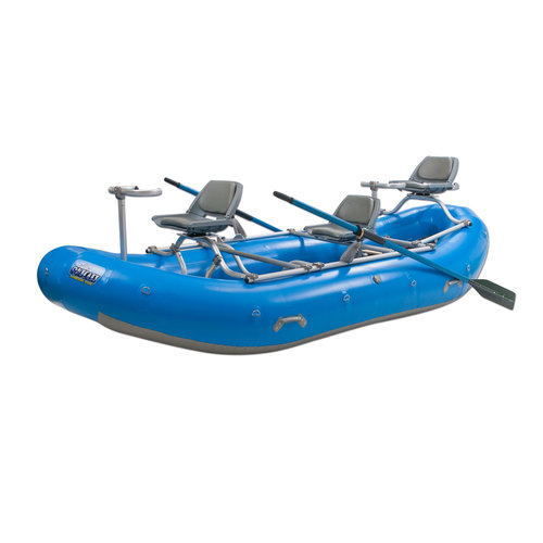 Outcast PAC 1400 Inflatable Fishing Raft w/ Frame