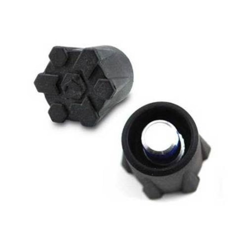 Simms Fishing Products Wading Staff Replacement Rubber Tip Black Simms Fishing Products Wading Staff Replacement Rubber Tip Black